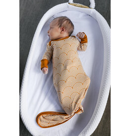 Southern Slumber Southern Slumber- Neutral Arches Bamboo Knotted Gown NB/0-3M