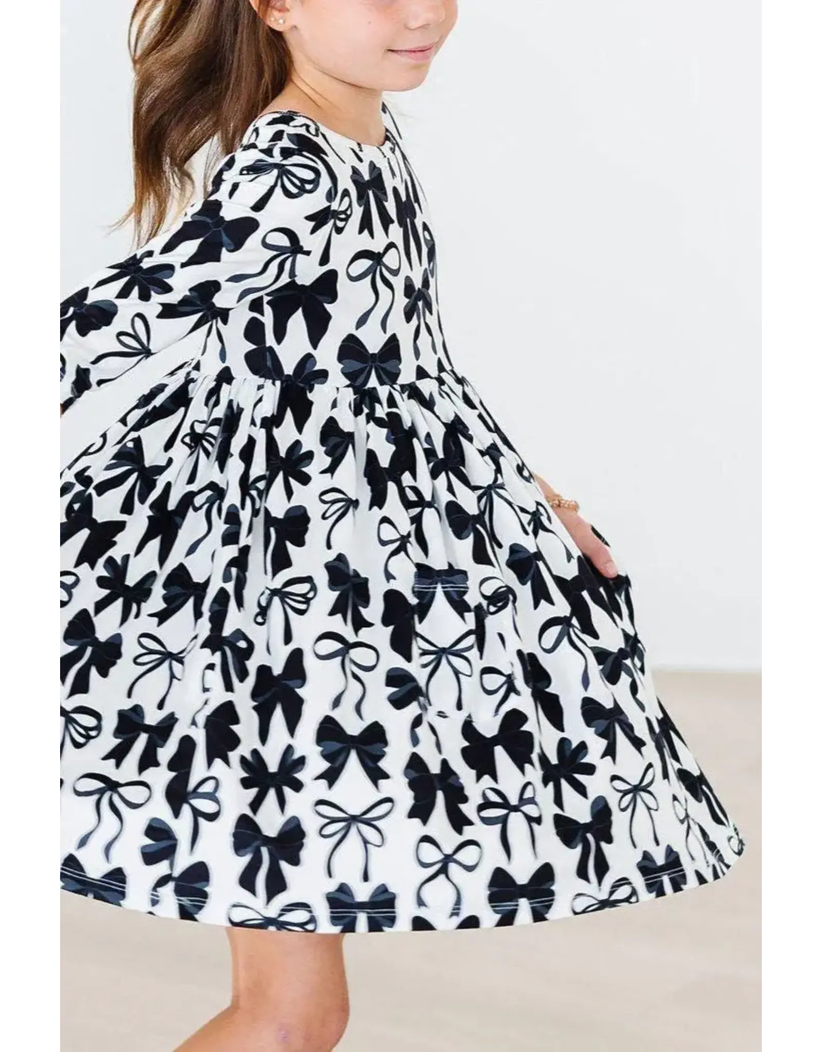 Mila & Rose Mila & Rose- Perfectly Tied Twirl Dress