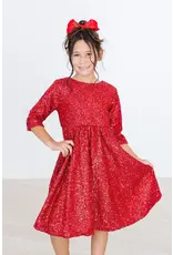 Mila & Rose Mila & Rose- Red Sequin Dress