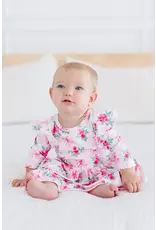 Mila & Rose Mila & Rose-  Gingham Bows Twirl Flutter Bodysuit