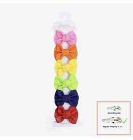 Beyond Creations Beyond Creations- 6PK 2" Toddler Anne Bow: Bright