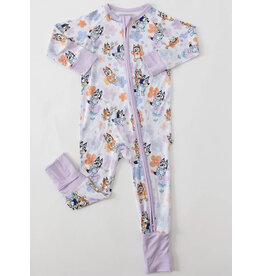 Jensen's Jammies Jensen Jammies- Pups & Petals Zippy
