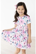 Mila & Rose Mila & Rose- Pretty in Purple S/S Twirl Dress