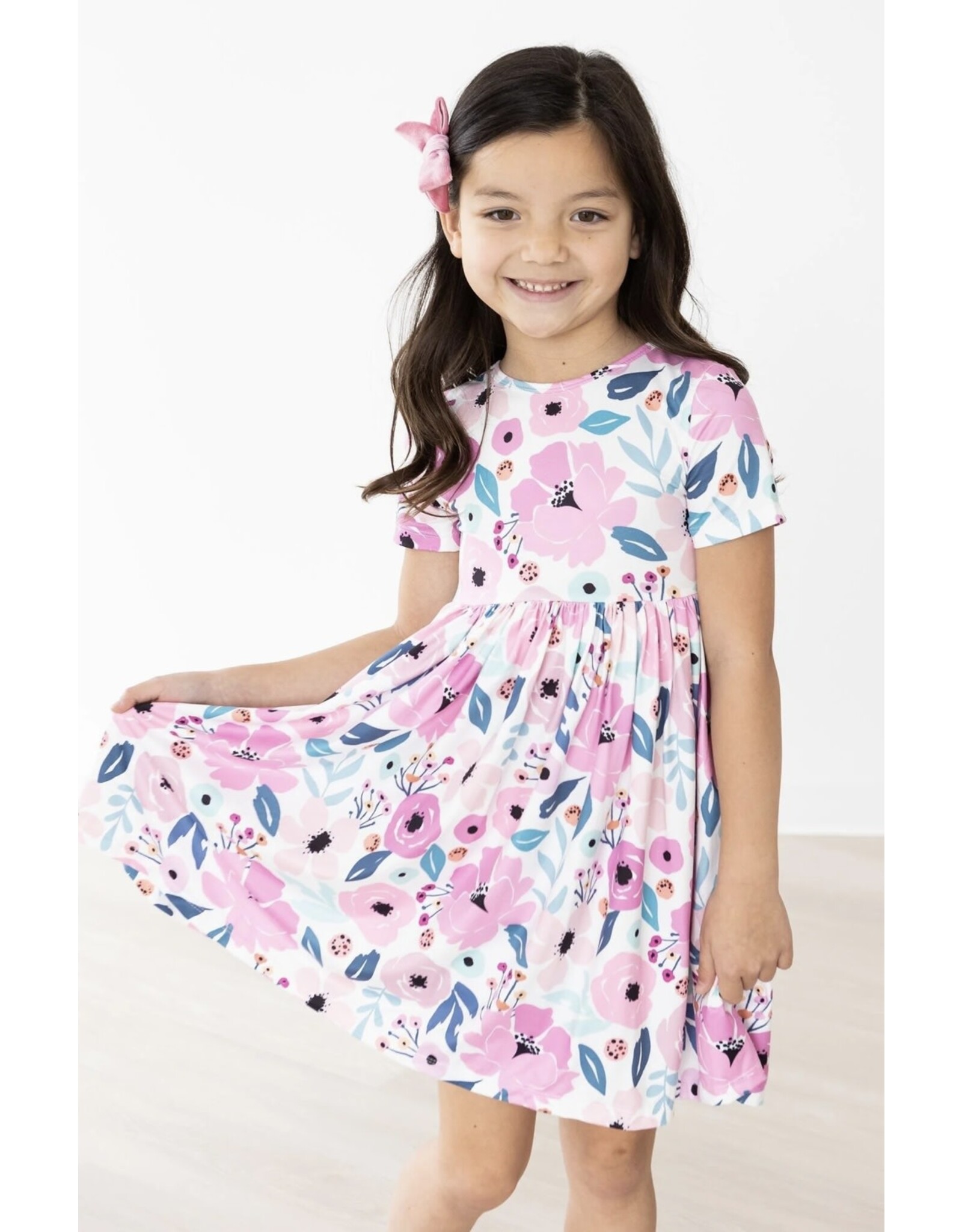 Mila & Rose Mila & Rose- Pretty in Purple S/S Twirl Dress