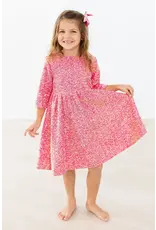 Mila & Rose Mila & Rose- Hot Pink Sequin Dress