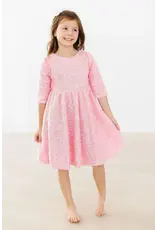 Mila & Rose Mila & Rose- Bubblegum Pink Sequin Dress