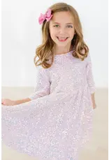 Mila & Rose Mila & Rose- Lavender Sequin Dress