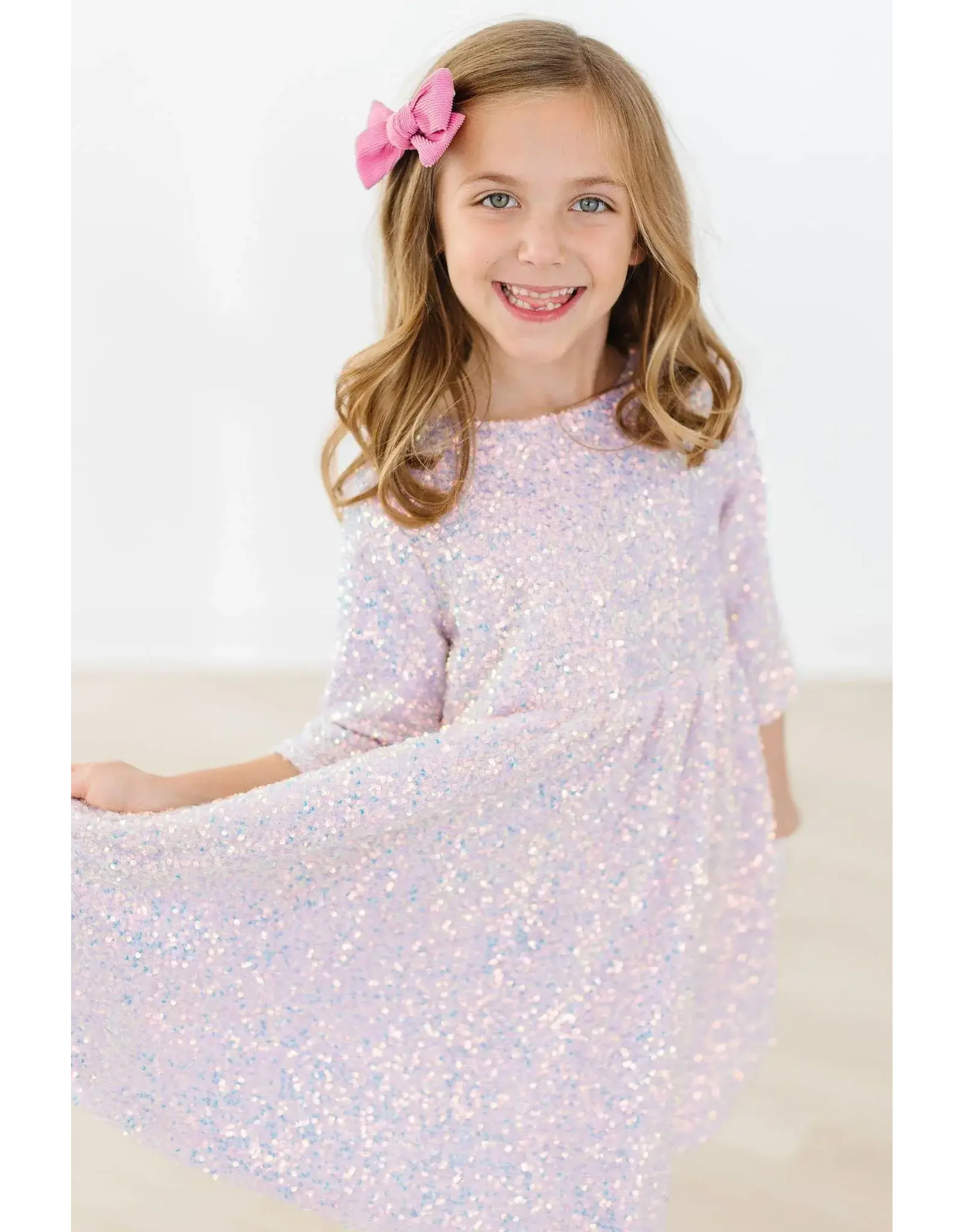 Mila & Rose Mila & Rose- Lavender Sequin Dress