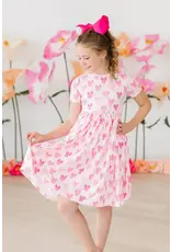 Mila & Rose Mila & Rose- Bow Beauty Pocket Twirl Dress
