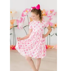 Mila & Rose Mila & Rose- Bow Beauty Pocket Twirl Dress