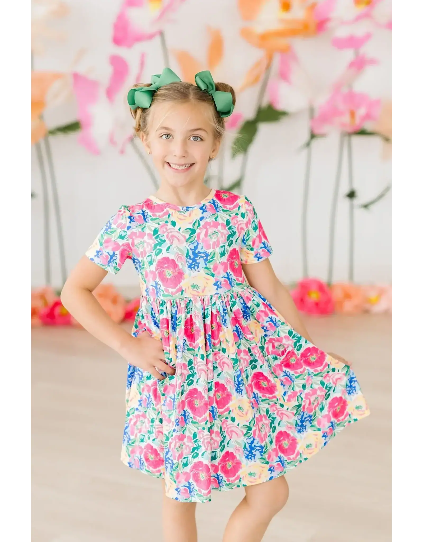 Mila & Rose Mila & Rose- Wildflower Wishes Pocket Twirl Dress