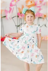 Mila & Rose Mila & Rose- Puppy Pals Pocket Twirl Dress