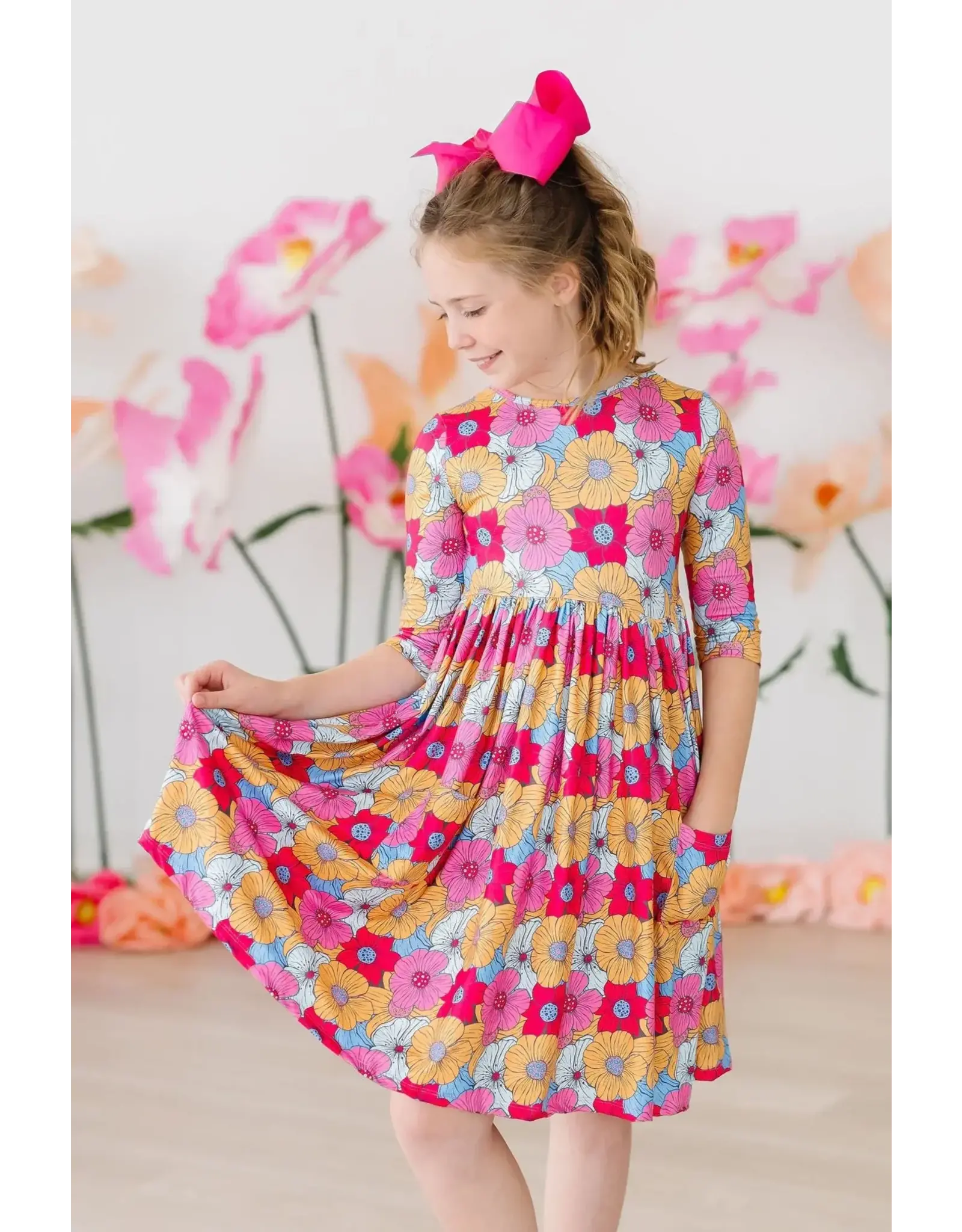 Mila & Rose Mila & Rose- Wonderland Floral Twirl Dress