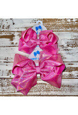 Wee Ones- Rose Mirror Dot & Grosgrain Overlay