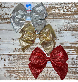 Wee Ones- King Lame Bow w/ Tails HairBow