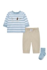 Little Me Little Me - Puppy Jogger Set