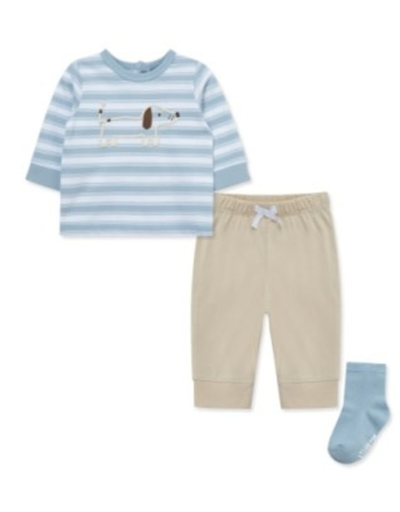 Little Me Little Me - Puppy Jogger Set