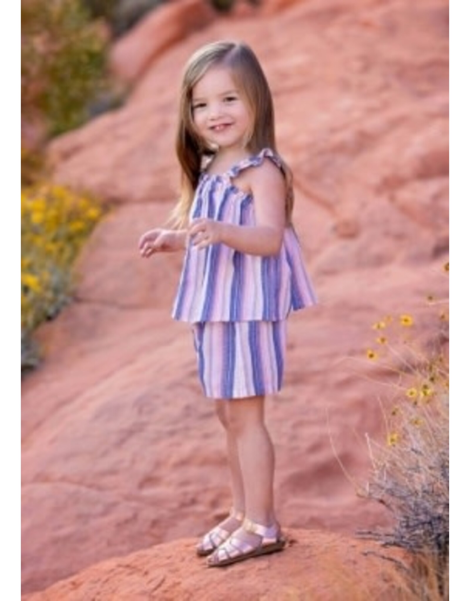 Mabel & Honey Mabel & Honey- Riley Rose 2pc Short Set