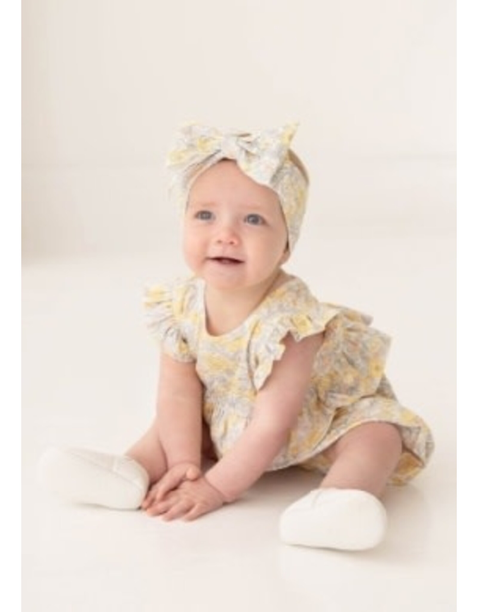 Mabel & Honey Mabel & Honey- Mila Yellow Romper