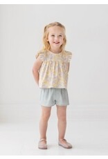 Mabel & Honey Mabel & Honey- Mila Yellow 2pc Short Set