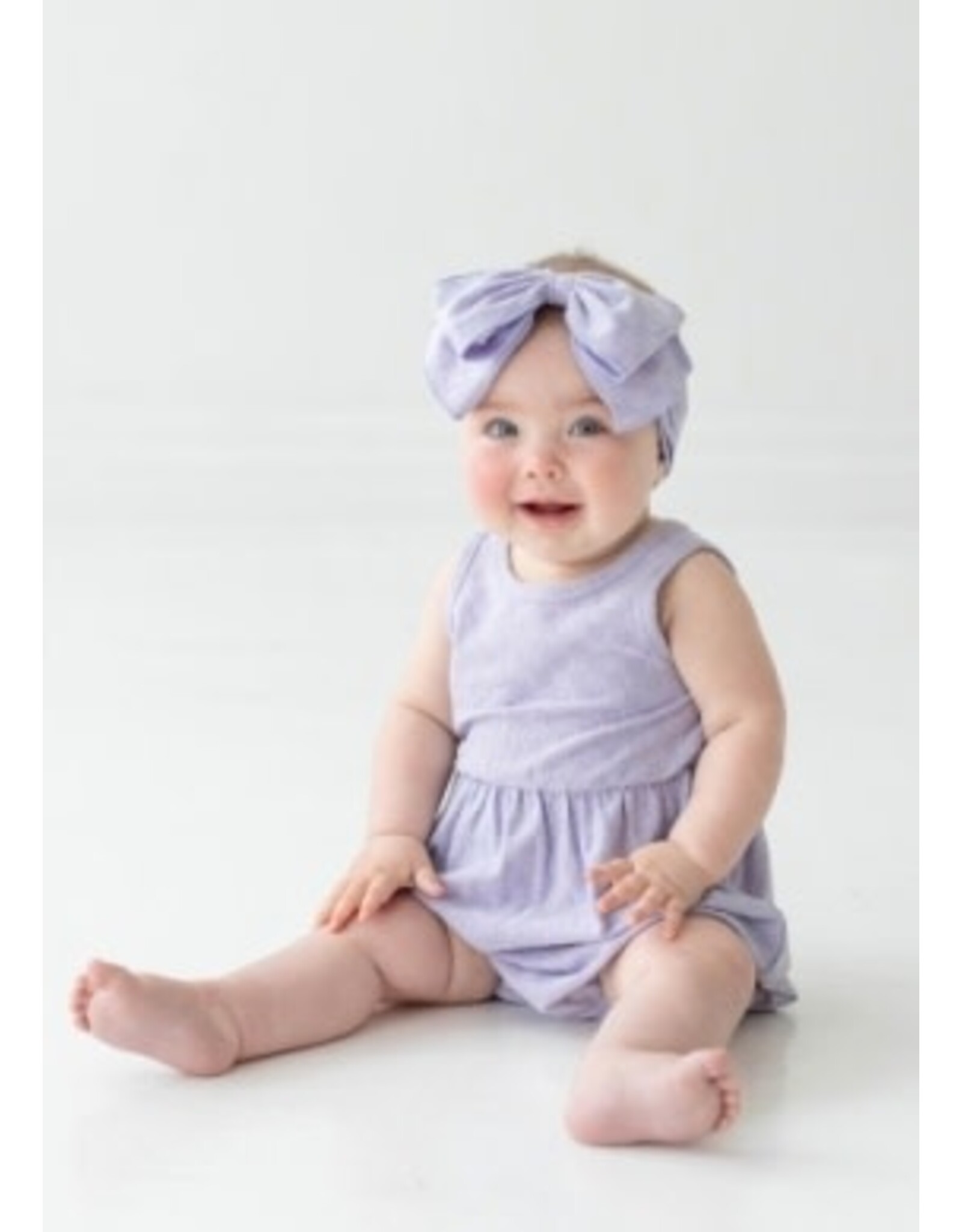 Mabel & Honey Mabel & Honey- Purple Malibu Romper