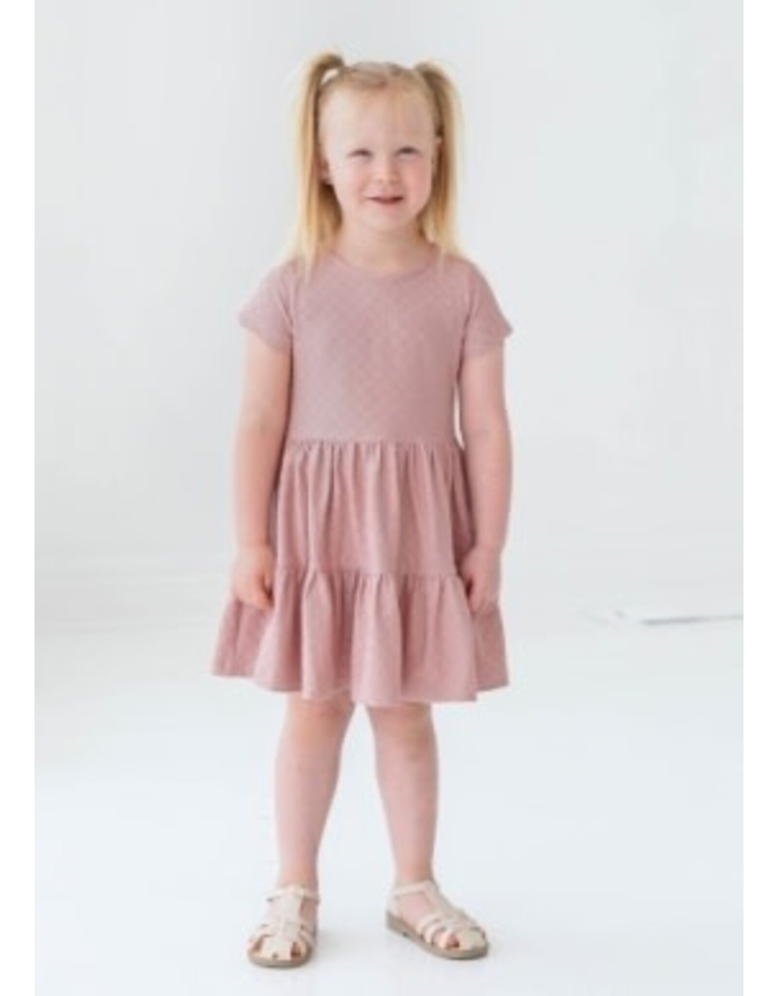 Mabel & Honey Mabel & Honey- Pink Josie Dress