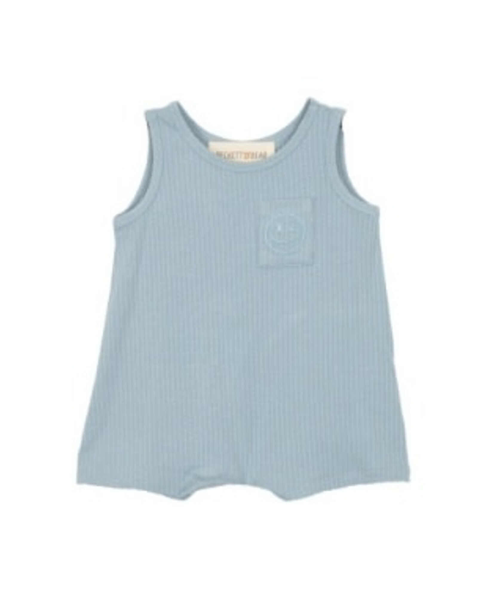 Beckett Bear Beckett Bear - Blue Wink Romper