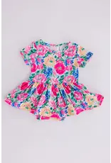 Mila & Rose Mila & Rose- Wildflower Wishes Twirl Bodysuit