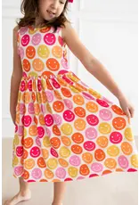 Mila & Rose Mila & Rose- Don't Worry Be Hippy Tank Twirl Dress