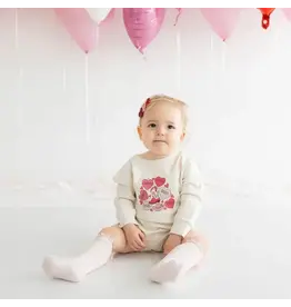 Sweet Wink- Howdy Valentine's Day L/S Romper