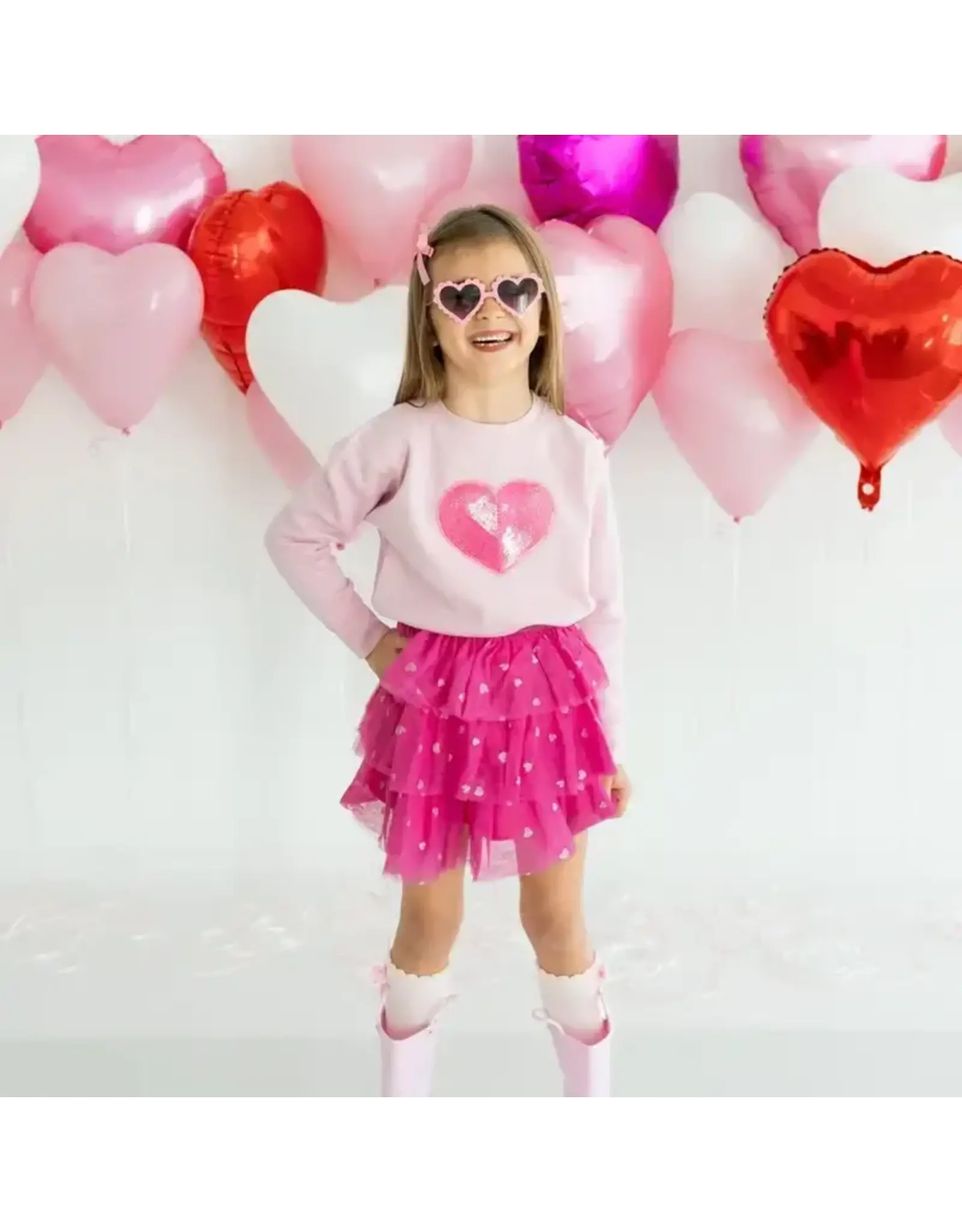 Sweet Wink- Heart Petal Tutu