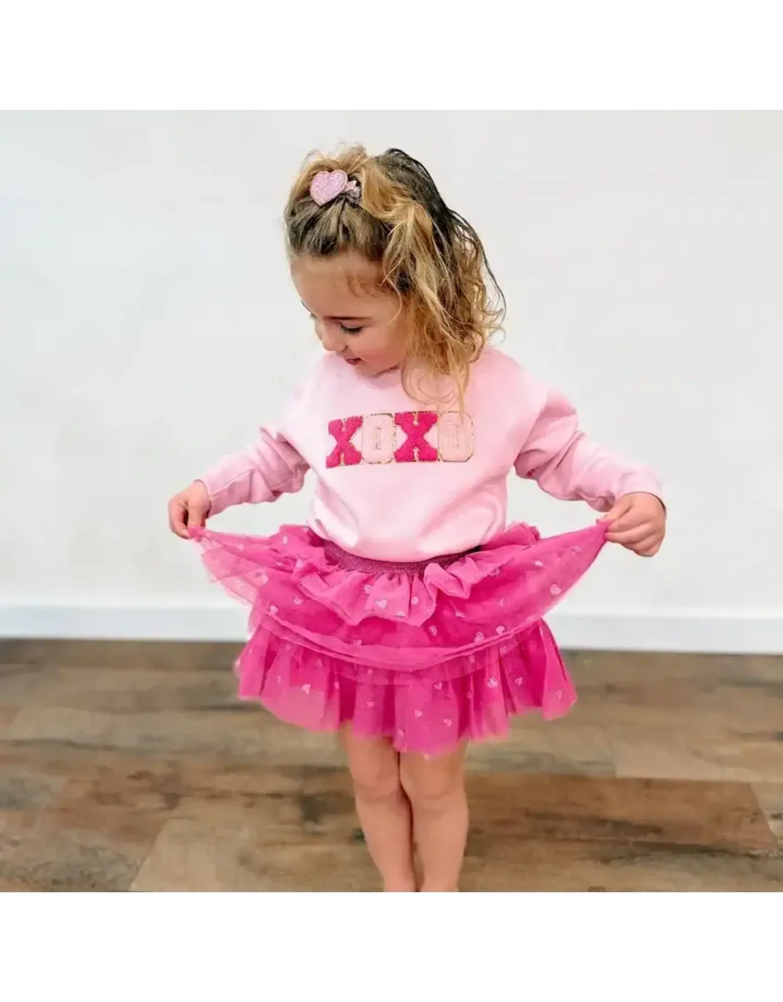 Sweet Wink- Pink Heart Clip