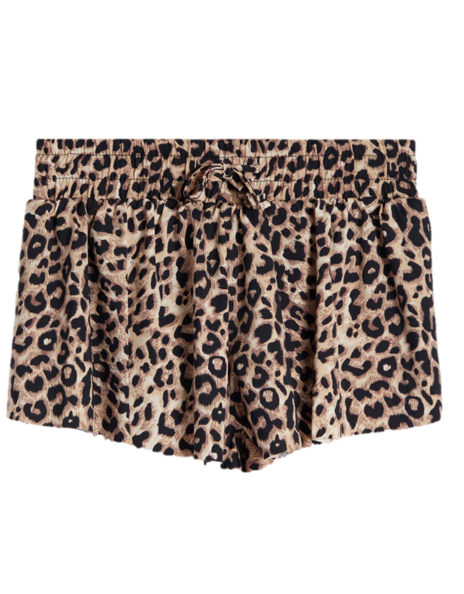 Suzette Suzette- Cheetah Print Fly Away Short