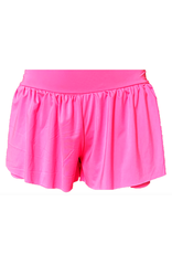 Suzette Suzette- Azalea Pink Flowy Short