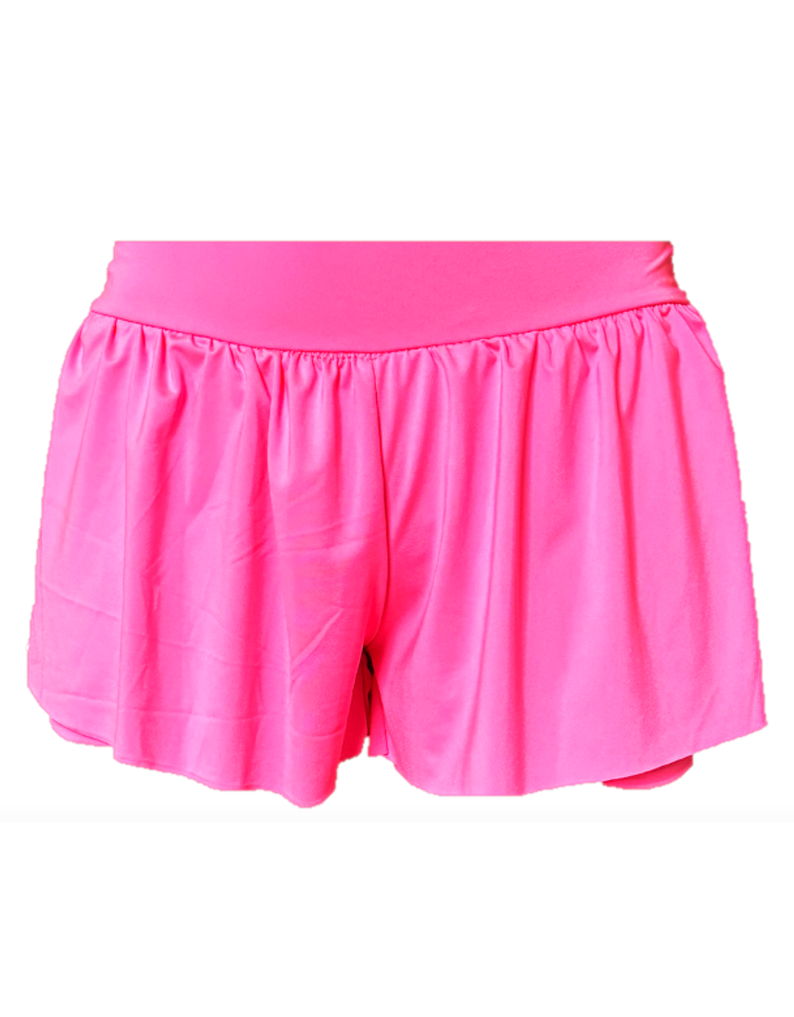 Suzette Suzette- Azalea Pink Flowy Short
