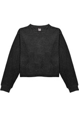 Suzette Suzette- Black Cuddle Soft Crew Neck