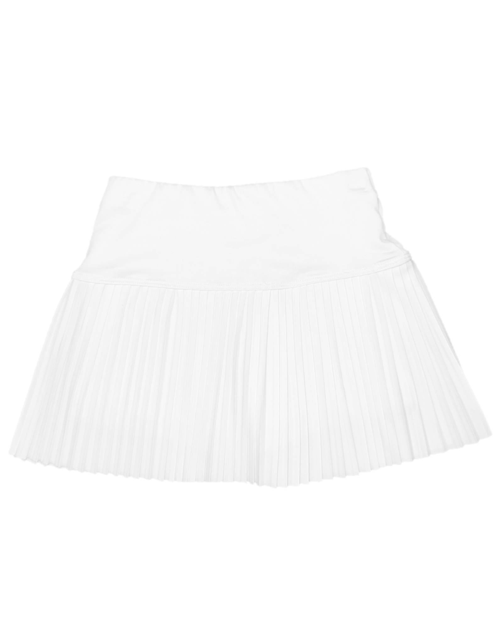 Suzette Suzette- White Pleated Skort