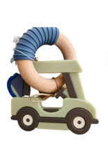 Mudpie Mud Pie- Green Golf Cart Silicone Teether