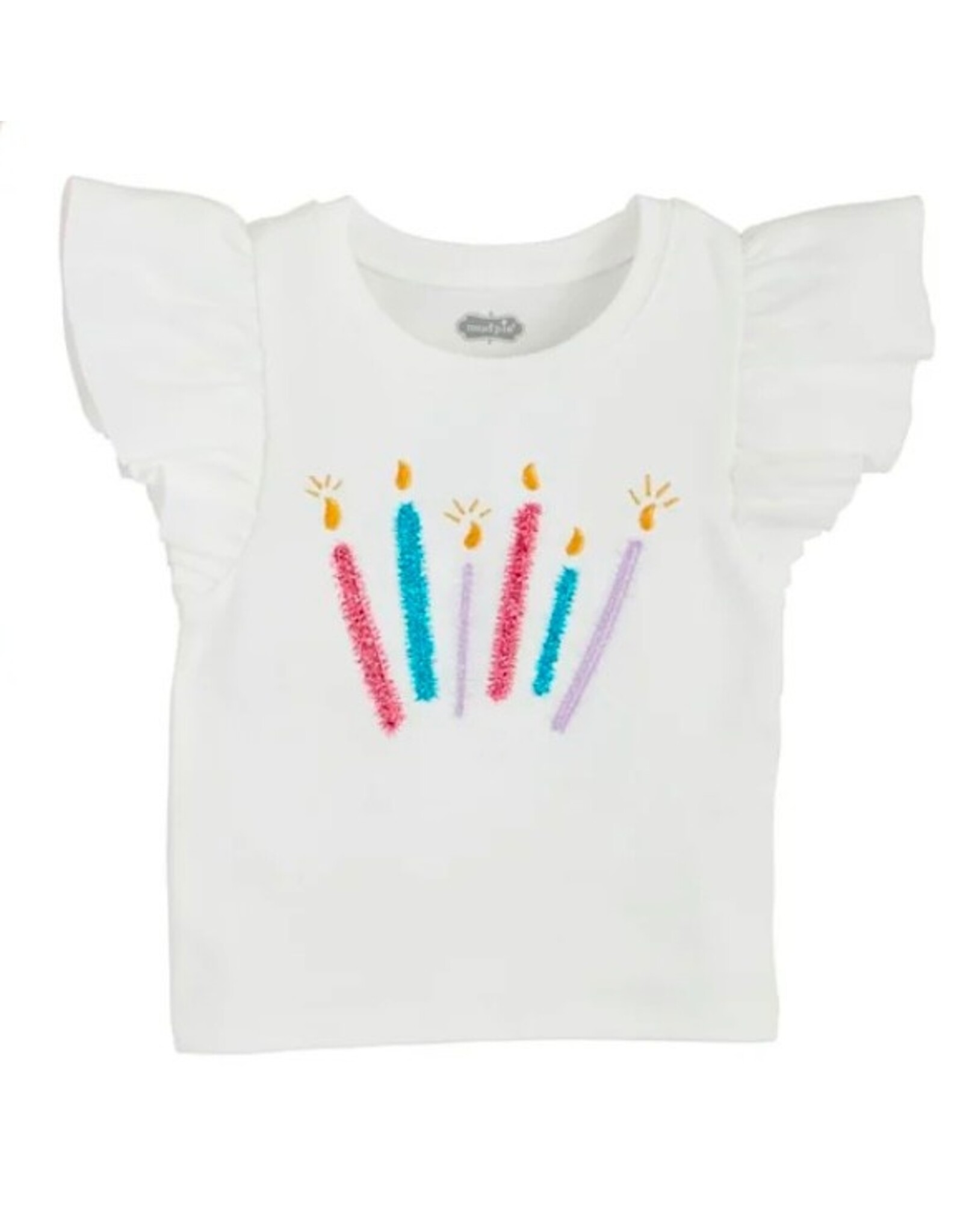 Mudpie Mud Pie- Candles Birthday Tee