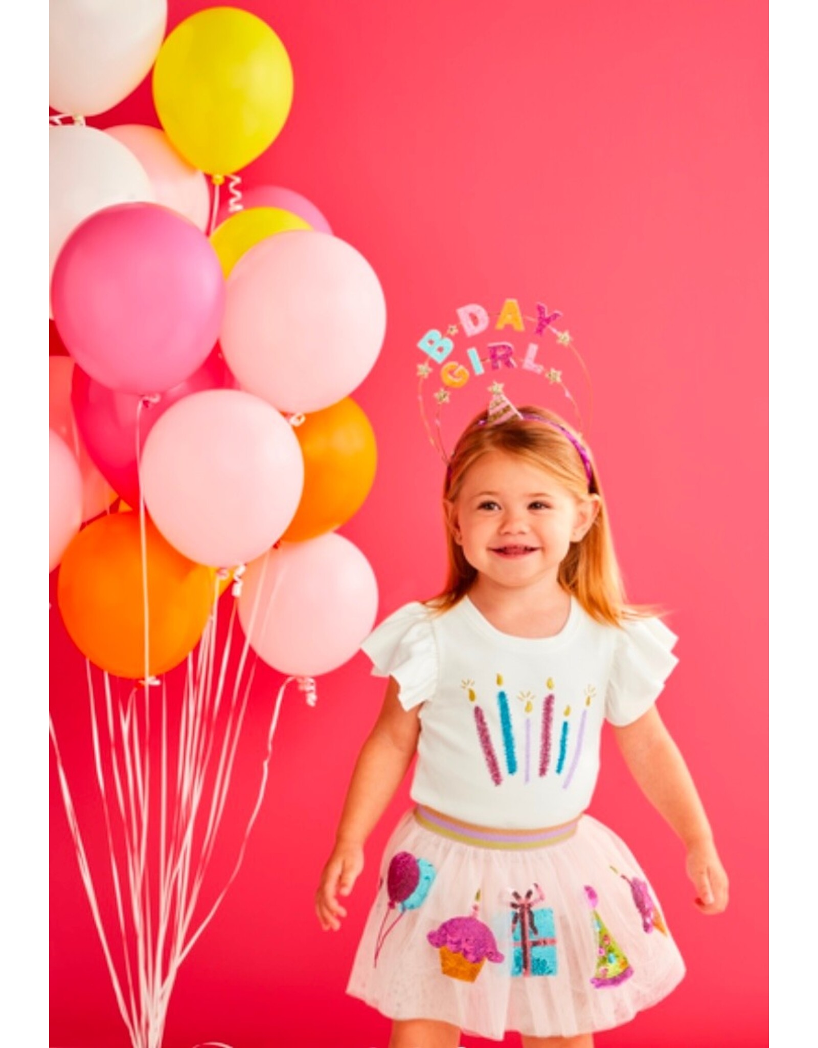 Mudpie Mud Pie- Candles Birthday Tee