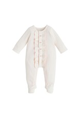 Mudpie Mud Pie- Rosette Polka Dot Sleeper