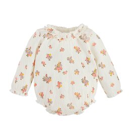 Mudpie Mud Pie- Ivory Floral Crawler