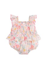 Mudpie Mud Pie- Pink Multi Floral Bubble