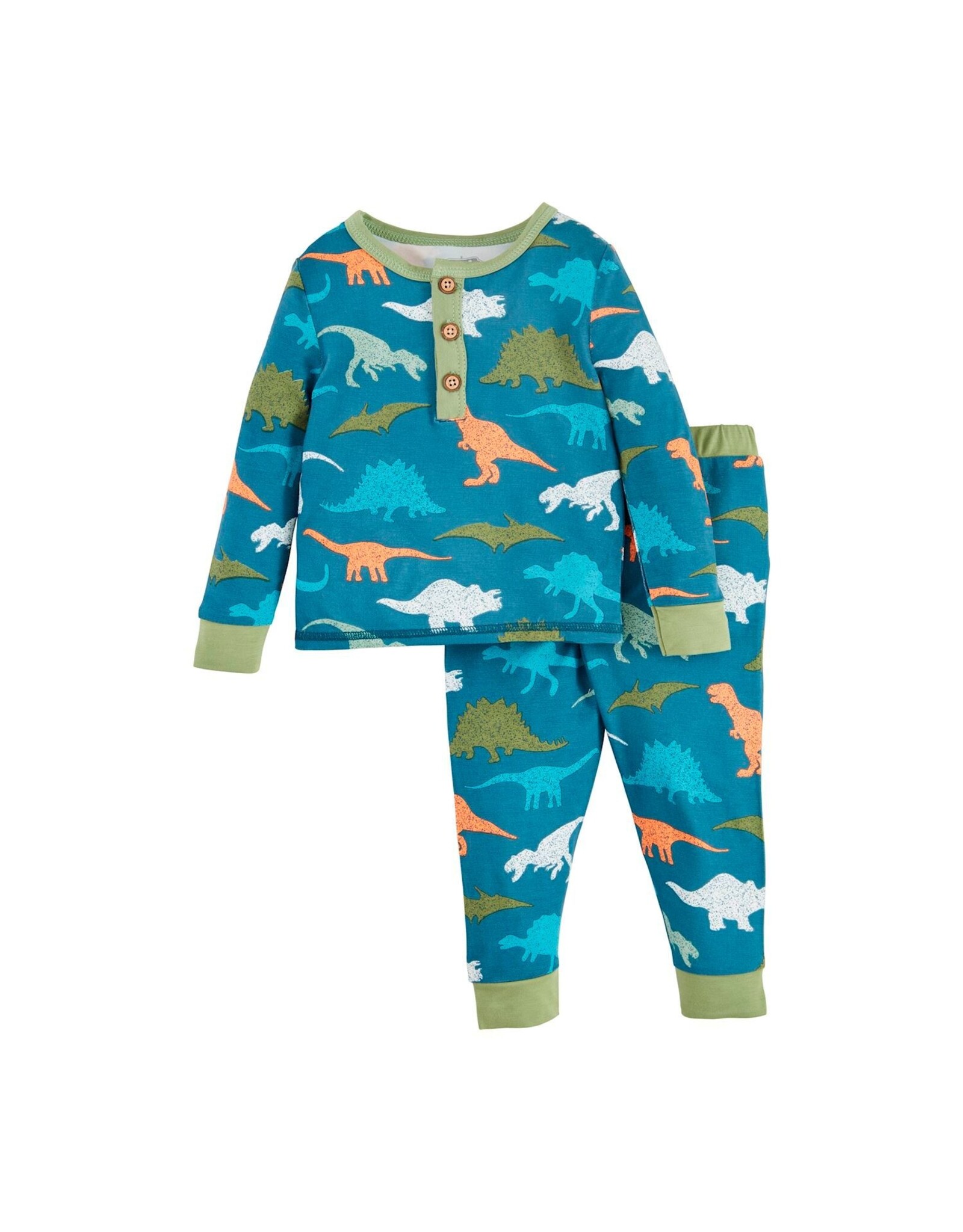 Mudpie Mud Pie-Boy Dino Glow Pajamas