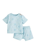 Mudpie Mud Pie-  Baseball Short Set