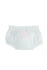 Mudpie Mud Pie- White Chain Bow Diaper Cover