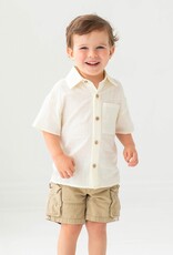 Beckett Bear Beckett & Bear- Noah White Top