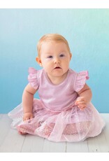Isobella & Chloe Isobella & Chloe- Periwinkle  Tulle Skirted Dress
