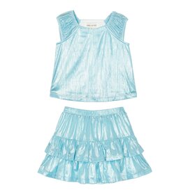 Isobella & Chloe Isobella & Chloe- Party Girl 2pc Blue Set