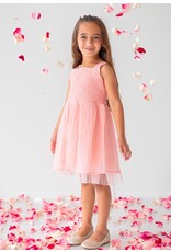 Isobella & Chloe Isobella & Chloe- Pink Princess Sleevless Dress